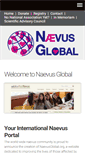 Mobile Screenshot of naevusglobal.org
